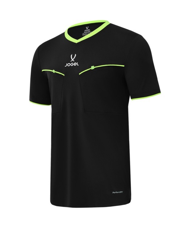 Футболка судейская JOGEL DIVISION PerFormDRY Referee SS Tee 2.0, черный (2133832)