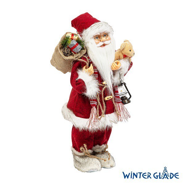Игрушка Дед Мороз под елку 46 см M1621 (83154)