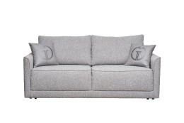 Диван Портофино(Portofino) 200 двухм раскл с кантом букле серый Orso-Ser+Enzo902 (TT-00017014)