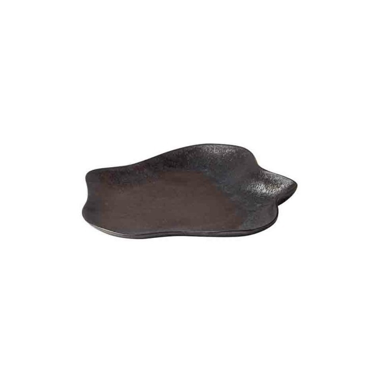 Тарелка L9236-M1, каменная керамика, Black, ROOMERS TABLEWARE