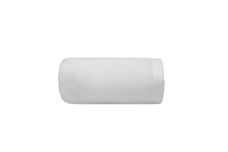 Полотенце Соло хлопок белое 30*50 (TT-00015156)