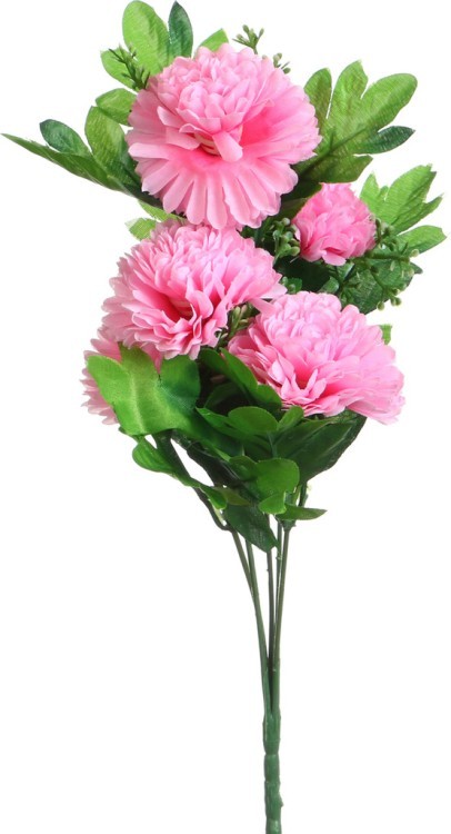 Цветок искусственный "пион" высота=32 см. (мал=300шт./кор=600шт.) Huajing Plastic (23-341)