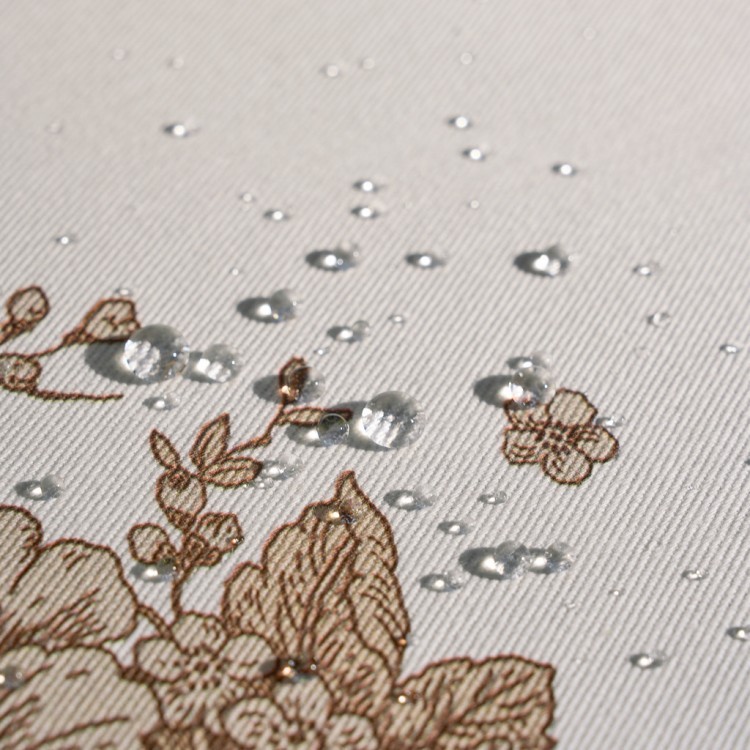 Скатерть "rich garden" 140х300см ,белый ,100% хлопок ,твил с пропиткой Lefard (850-754-22)