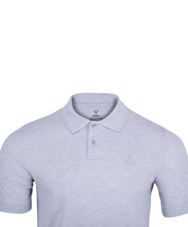 Поло ESSENTIAL Cotton Polo, серый меланж, детский (1535981) Поло ESSENTIAL Cotton Polo, серый меланж, детский (1535981)