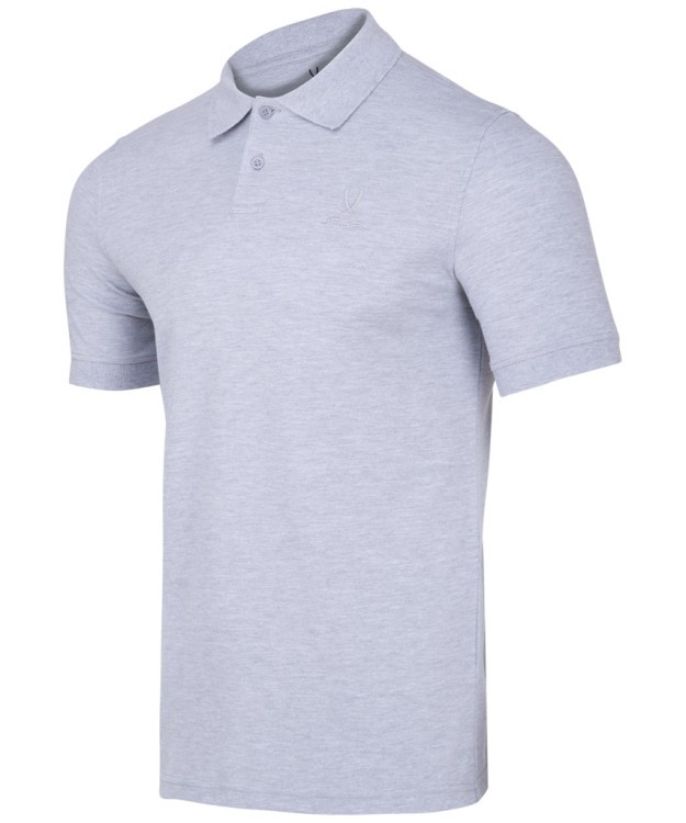 Поло ESSENTIAL Cotton Polo, серый меланж, детский (1535981) Поло ESSENTIAL Cotton Polo, серый меланж, детский (1535981)