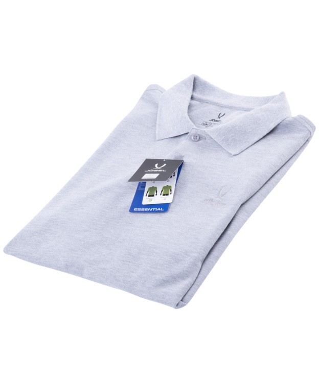 Поло ESSENTIAL Cotton Polo, серый меланж, детский (1535981) Поло ESSENTIAL Cotton Polo, серый меланж, детский (1535981)