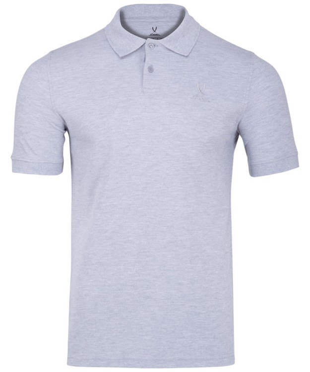Поло ESSENTIAL Cotton Polo, серый меланж, детский (1535981) Поло ESSENTIAL Cotton Polo, серый меланж, детский (1535981)