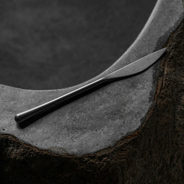 Нож десертный YG149-DK, нержавеющая сталь 18/10, stone washed, 1966 Нож десертный YG149-DK, нержавеющая сталь 18/10, stone washed, 1966