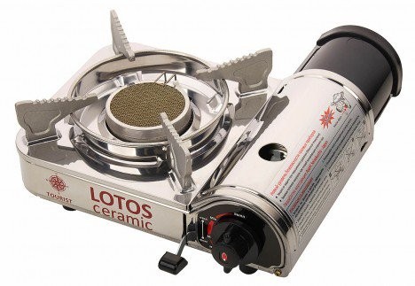 Плита газовая портативная Tourist Lotos Ceramic TR-350 (61227) Плита газовая портативная Tourist Lotos Ceramic TR-350 (61227)