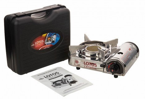 Плита газовая портативная Tourist Lotos Ceramic TR-350 (61227) Плита газовая портативная Tourist Lotos Ceramic TR-350 (61227)