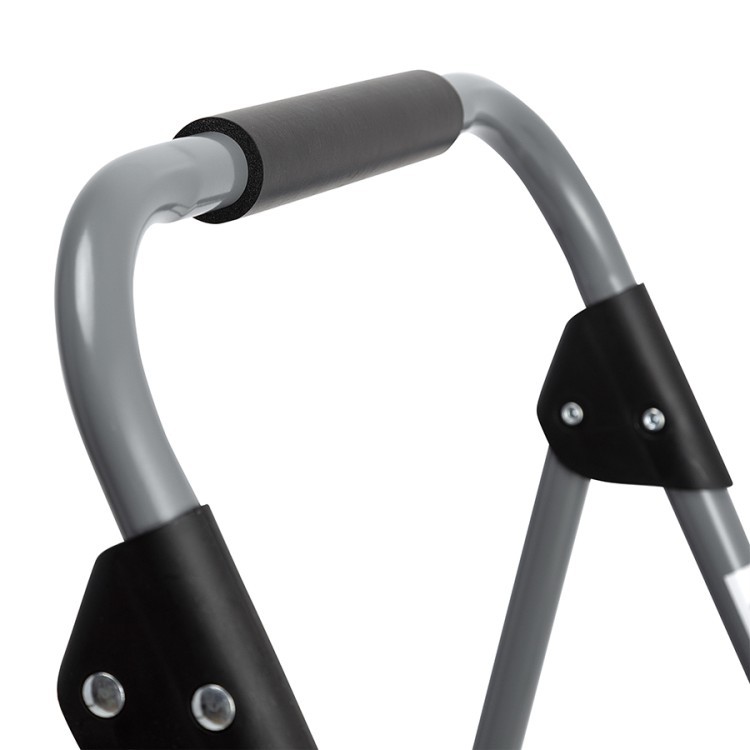 Стремянка stable, 3 ступени, 1 м, черная (79748)