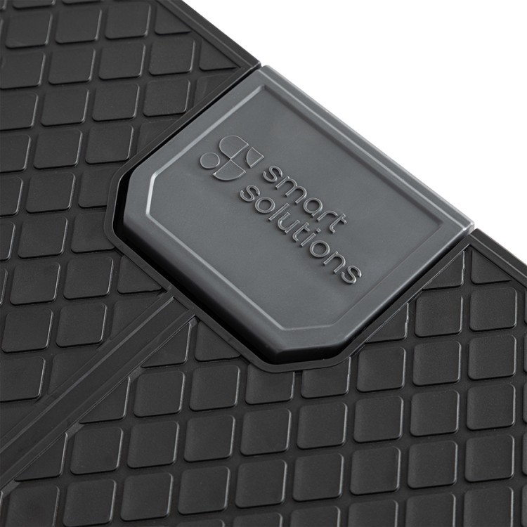 Стремянка stable, 3 ступени, 1 м, черная (79748)