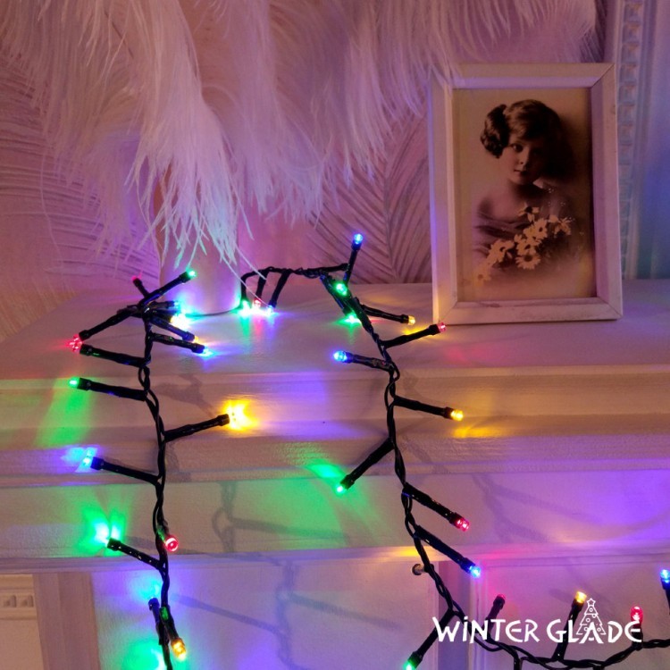 Светодиодная гирлянда (мультиколор) Winter Glade CM700 для улицы и дома 1400 см (61463) Светодиодная гирлянда (мультиколор) Winter Glade CM700 для улицы и дома 1400 см (61463)