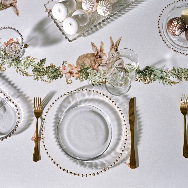 Скатерть  овальная  "sense" ,180х300см ,зеленый,100%хлопок ,твил Lefard (850-753-42)