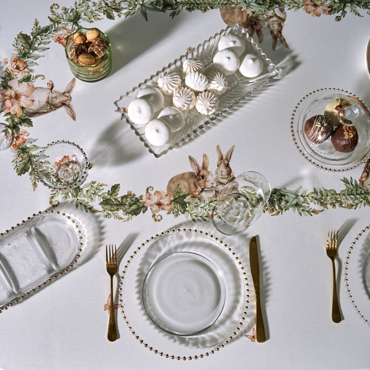 Скатерть  овальная  "sense" ,180х300см ,зеленый,100%хлопок ,твил Lefard (850-753-42)