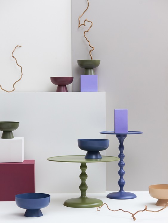 Столик кофейный fluid, D59 см, морские водоросли (78640)