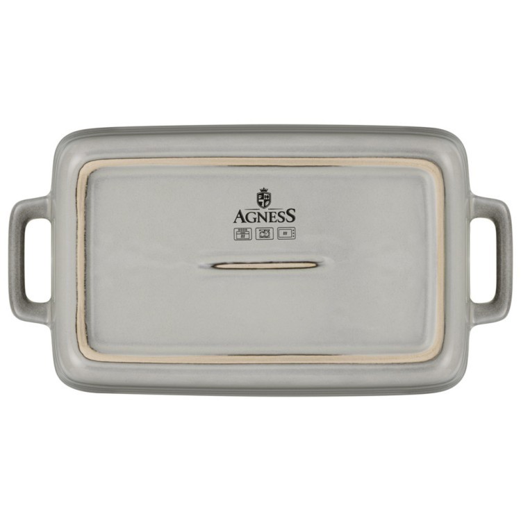 Форма для запекания grey 29*15,5*5,5 см 1100 мл Agness (780-142)