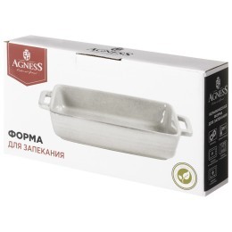 Форма для запекания grey 29*15,5*5,5 см 1100 мл Agness (780-142)
