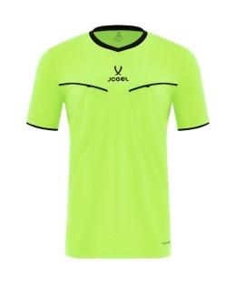 Футболка судейская JOGEL DIVISION PerFormDRY Referee SS Tee 2.0, желтый неон (2133842)