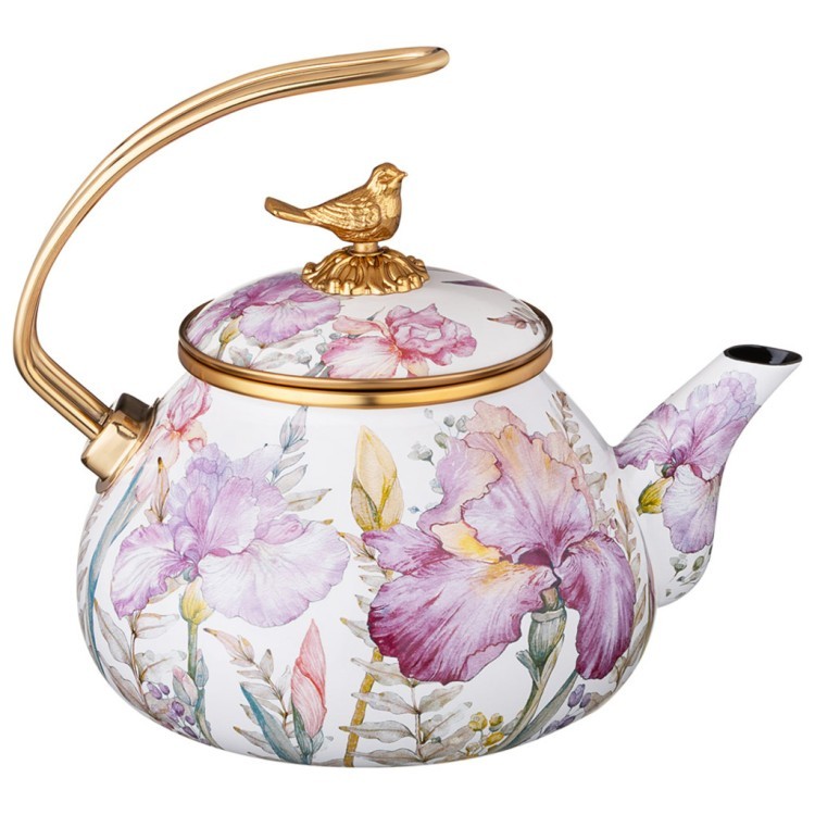 Чайник эмалированный lefard, серия irises, 2,2л подходит для индукцион.плит Lefard (950-756)