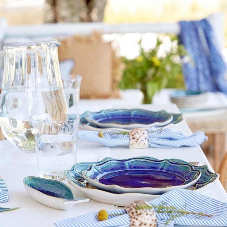 Блюдо DO222-BLU(ERA432-01818Q), керамика, blue, CASAFINA BY COSTA NOVA Блюдо DO222-BLU(ERA432-01818Q), керамика, blue, CASAFINA BY COSTA NOVA