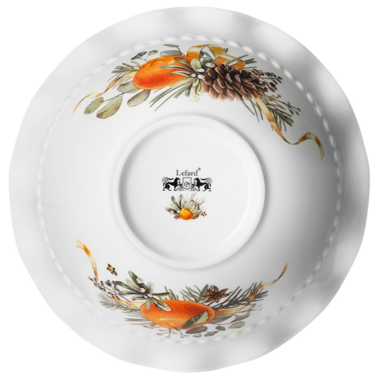 Салатник lefard "мандарин" 18*9 см 650 мл (761-233) 