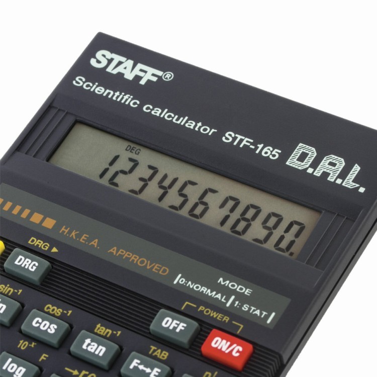 Калькулятор инженерный Staff STF-165 128 функций 10 разрядов 250122 (1) (64891)