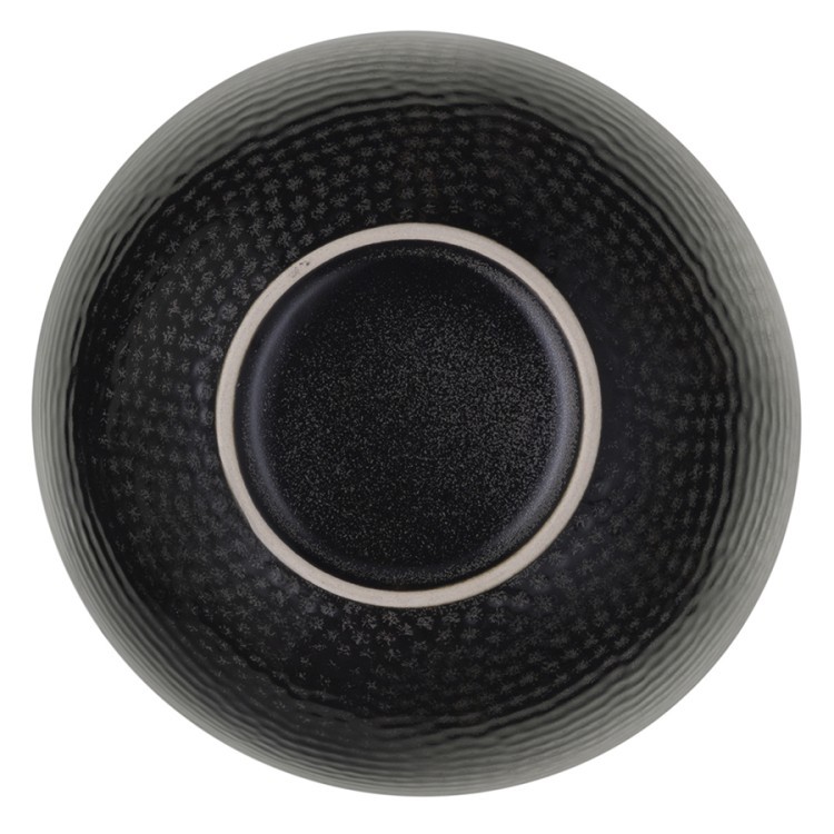 Набор чаш dots, 800 мл, черные, 2 шт. (74087)