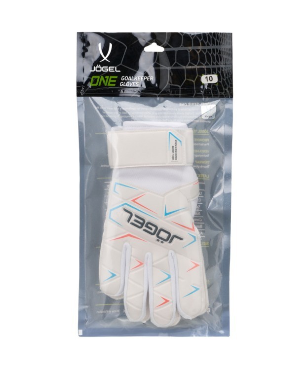 Перчатки вратарские JOGEL Legend BL3 Flat, белый (2121749)