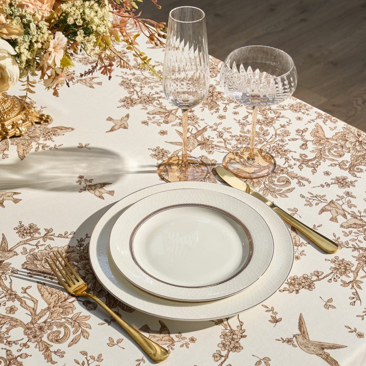 Скатерть "royal garden" 160х220см ,белый, 100% хлопок,твил пропитка (850-754-21) Скатерть "royal garden" 160х220см ,белый, 100% хлопок,твил пропитка (850-754-21)