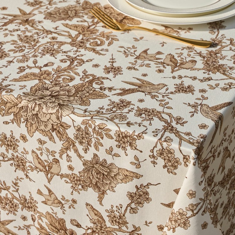 Скатерть "royal garden" 160х220см ,белый, 100% хлопок,твил пропитка (850-754-21) Скатерть "royal garden" 160х220см ,белый, 100% хлопок,твил пропитка (850-754-21)