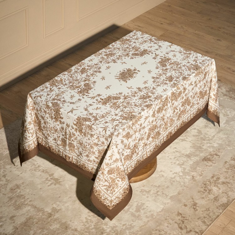 Скатерть "royal garden" 160х220см ,белый, 100% хлопок,твил пропитка (850-754-21) Скатерть "royal garden" 160х220см ,белый, 100% хлопок,твил пропитка (850-754-21)