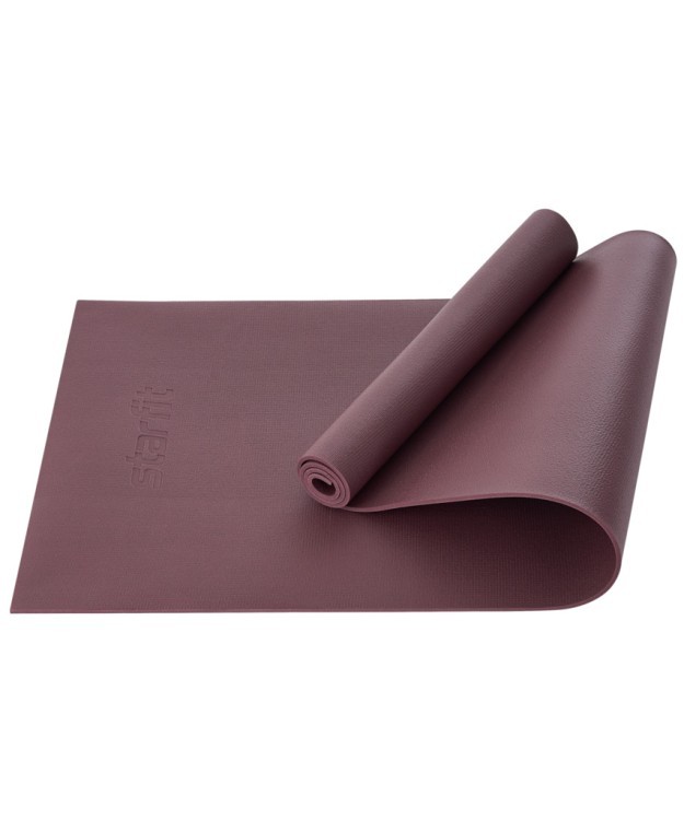 Коврик для йоги и фитнеса высокой плотности FM-103 PVC HD, 173x61x0,6 см, горячий шоколад (1121639) Коврик для йоги и фитнеса высокой плотности FM-103 PVC HD, 173x61x0,6 см, горячий шоколад (1121639)