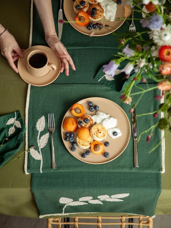 Салфетка под приборы garden harmony из коллекции ethnic, 33х48 см (79076)