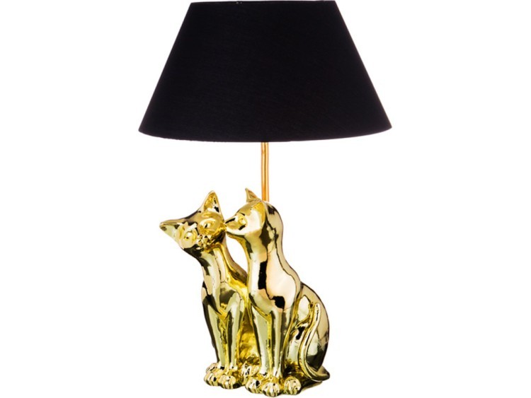 Светильник настольный "кошки" диаметр=20 см. высота=50 см. Lefard (599-168)