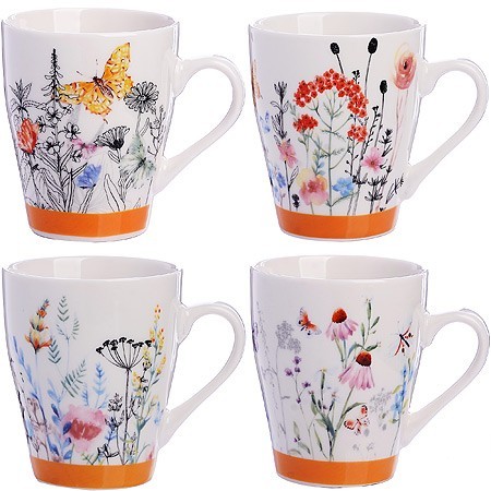 Кружка 340млПолевые цветы (мин.4шт)LR (31226)