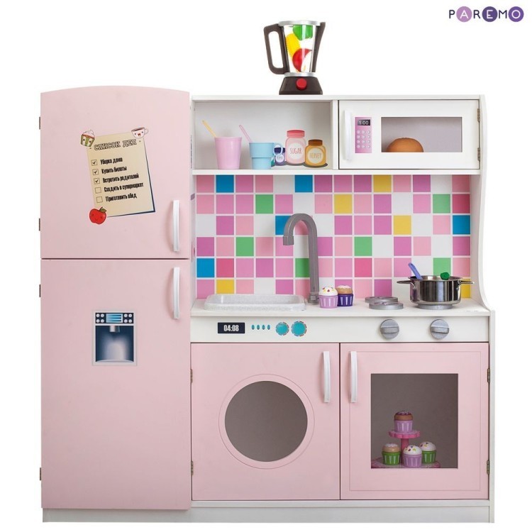 Игрушечная кухня "Алвеоло Роуз" (PK218-07) Игрушечная кухня "Алвеоло Роуз" (PK218-07)