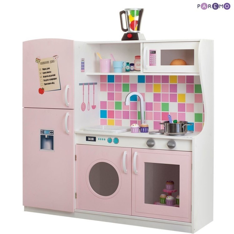 Игрушечная кухня "Алвеоло Роуз" (PK218-07) Игрушечная кухня "Алвеоло Роуз" (PK218-07)