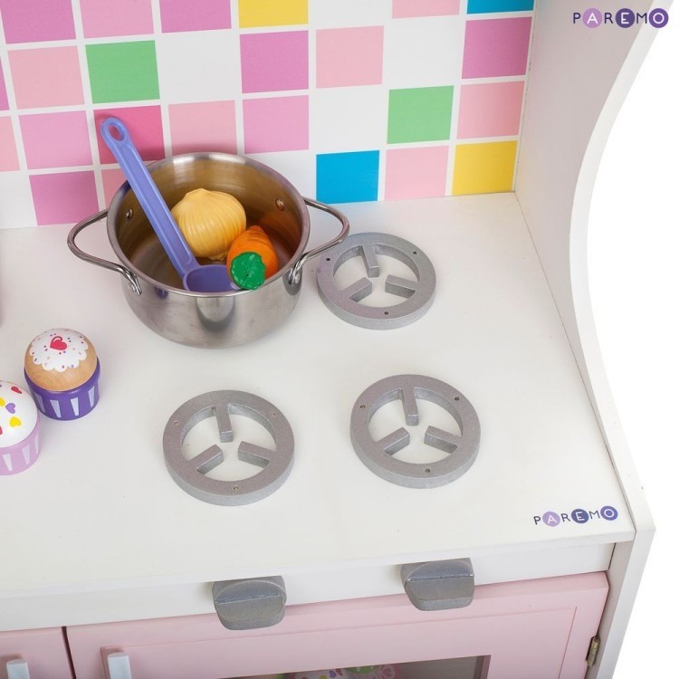 Игрушечная кухня "Алвеоло Роуз" (PK218-07) Игрушечная кухня "Алвеоло Роуз" (PK218-07)