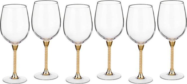 Набор бокалов для вина из 6 шт. 450 мл. высота=25 см. CLARET (661-027)