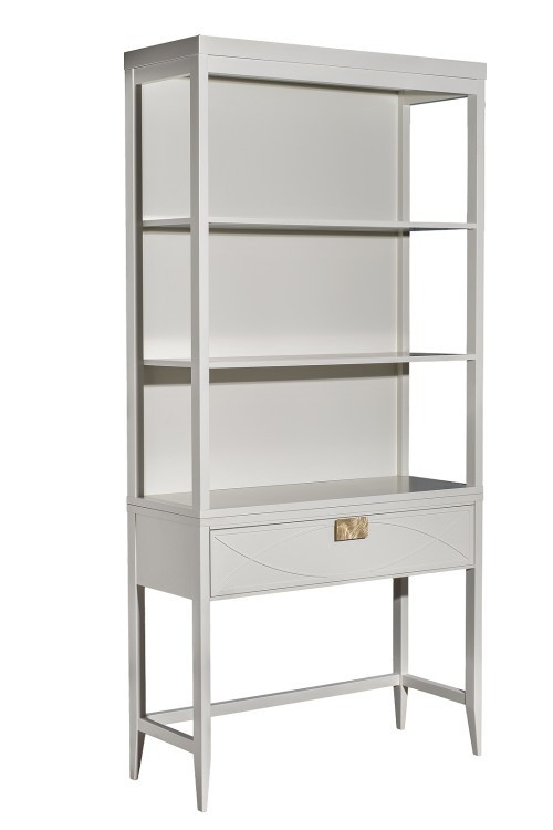 Консоль бежевая 1 ящик 100*80*40см (TT-00015927)