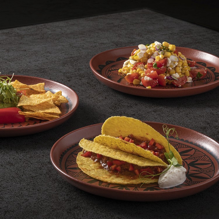 Тарелка SOP161-AZD(SOP161-02821H), 16 см, керамика, Aztec, CASAFINA BY COSTA NOVA