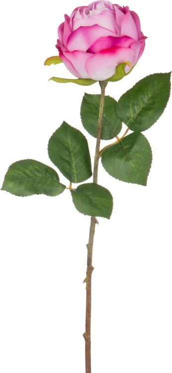 Цветок искусственный "роза" длина=46 см. (кор=1шт.) SILK-KA (654-201)