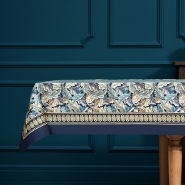 Скатерть "листья морриса" gold stripe 140х300см , 100% хлопок, твил, пропитка Lefard (850-752-23)