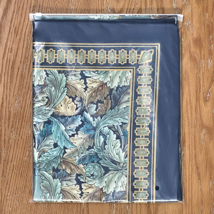 Скатерть "листья морриса" gold stripe 140х300см , 100% хлопок, твил, пропитка Lefard (850-752-23)