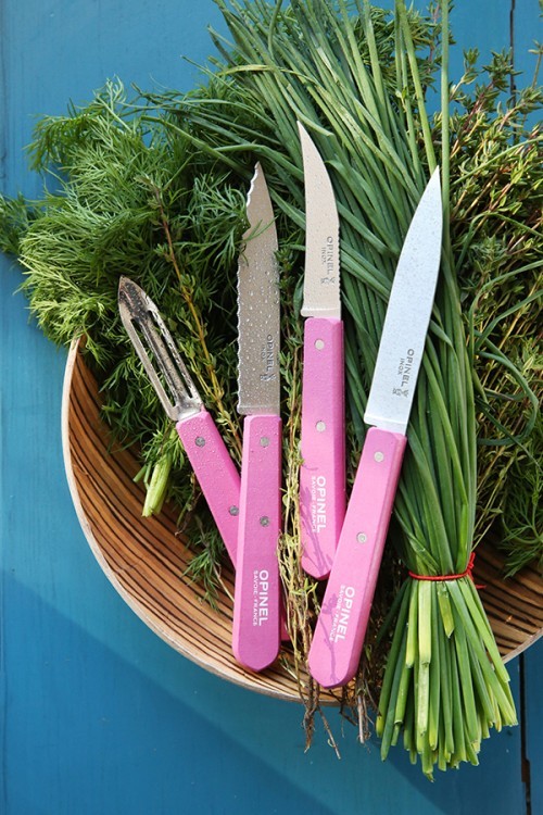 Нож для овощей les essentiels 7 см розовый (58943)