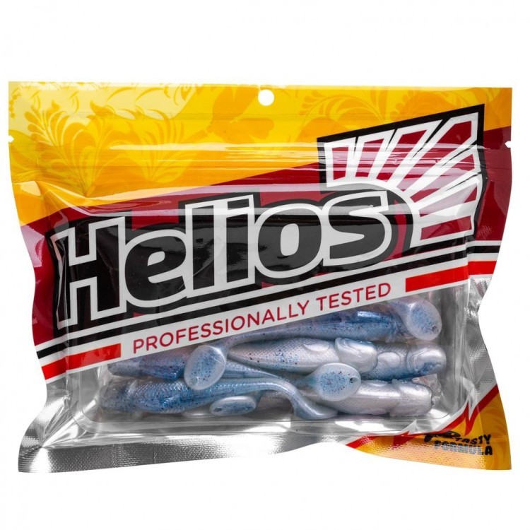 Виброхвост Helios Jap 3,15"/8 см, цвет Blue Fish 7 шт HS-32-052 (77663)