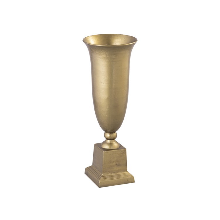 Ваза 25121-87, металл, brass antique, ROOMERS FURNITURE
