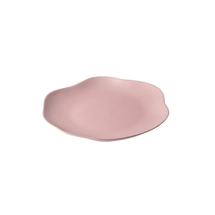 Тарелка L9004-705U, каменная керамика, pink, ROOMERS TABLEWARE