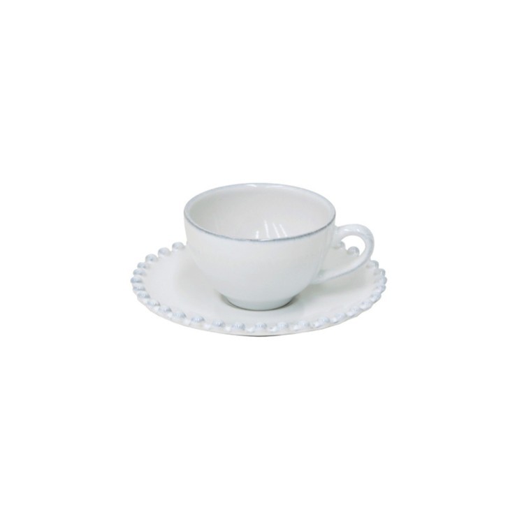 Кофейная пара PECS05-02202F, керамика, white, Costa Nova Кофейная пара PECS05-02202F, керамика, white, Costa Nova